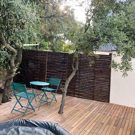 Restinclieres Studio Independant - Terrasse Et Piscine En Ete מראה חיצוני תמונה