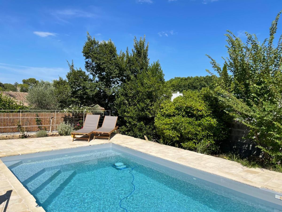 Restinclieres Studio Independant - Terrasse Et Piscine En Ete מראה חיצוני תמונה
